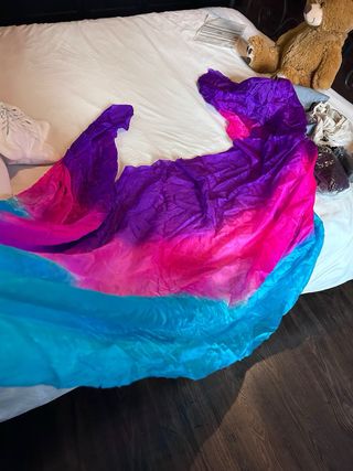 Pack de faldas y pañuelo danza vientre con monedas