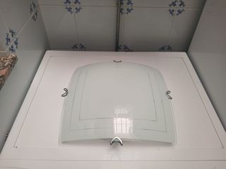 Lámpara infantil de madera tren