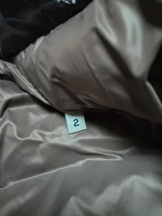 Piumino Moncler Nero Lucido