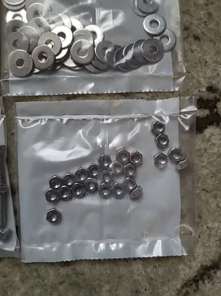 Kit 24 Viti Dadi Rondelle INOX 5x20mm