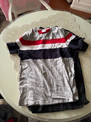 Camisetas Zara Tiras Colores