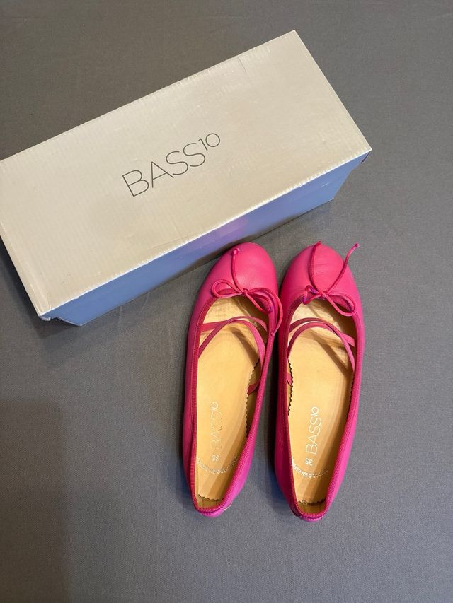 Bailarinas fucsia Bass 10 niña talla 35