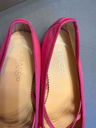 Bailarinas fucsia Bass 10 niña talla 35