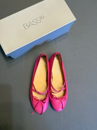 Bailarinas fucsia Bass 10 niña talla 35