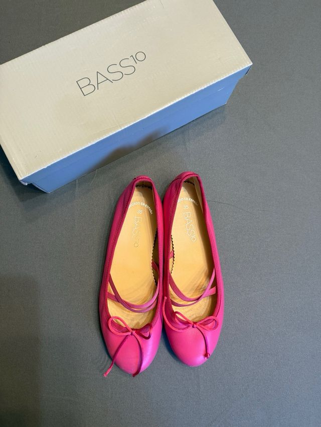 Bailarinas fucsia Bass 10 niña talla 35