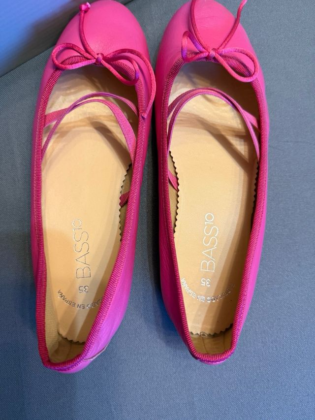 Bailarinas fucsia Bass 10 niña talla 35