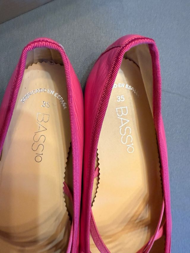 Bailarinas fucsia Bass 10 niña talla 35
