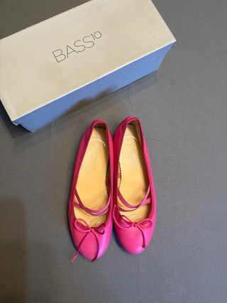 Bailarinas fucsia Bass 10 niña talla 35