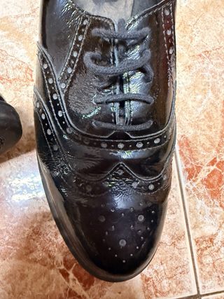 Scarpe in pelle scamosciata Saxo taglia 38