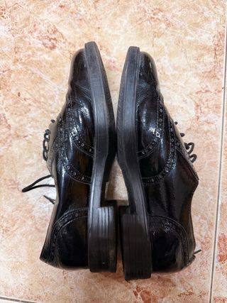 Scarpe in pelle scamosciata Saxo taglia 38