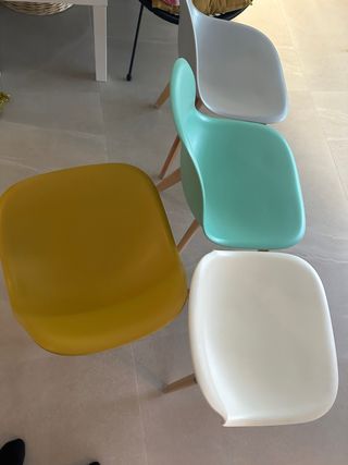 Juego de 4 sillas de comedor