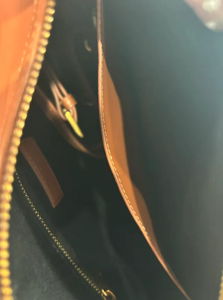 Bolso Saint Laurent YSL Camera Supple Marrón