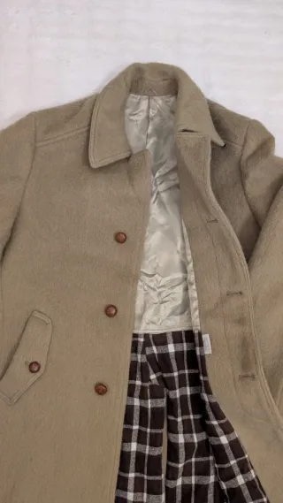 Cappotto Loden Dolomiten Vintage Mohair e Lana