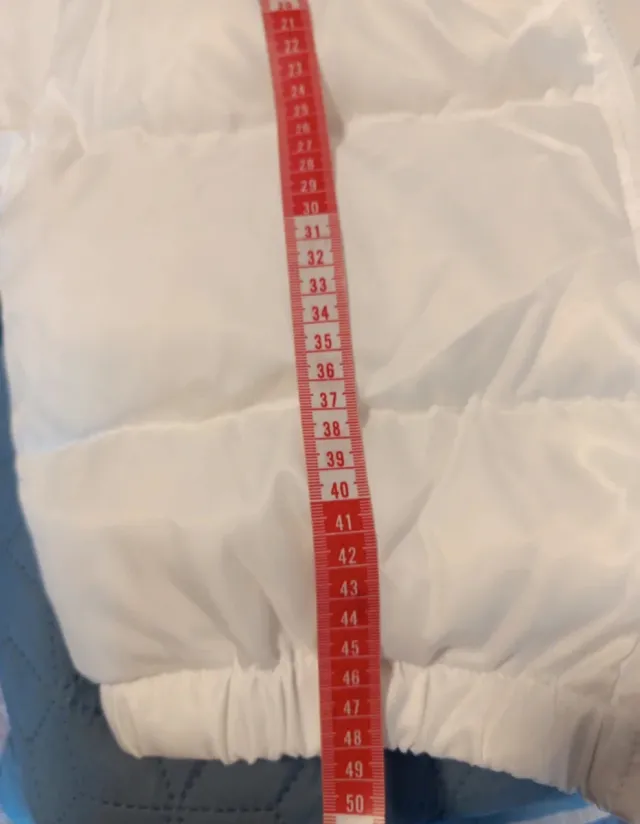 Chaqueta acolchada blanca Talla M