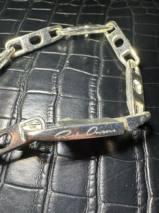 Bracciale in metallo Rick Owens
