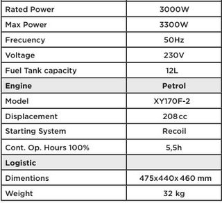 GENERADOR INVERTER 3300W