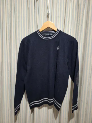 Jersey Sergio Tacchini Azul Marino Talla XL