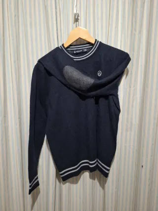 Jersey Sergio Tacchini Azul Marino Talla XL