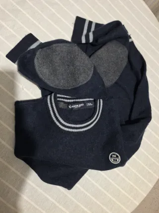 Jersey Sergio Tacchini Azul Marino Talla XL