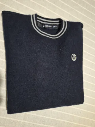 Jersey Sergio Tacchini Azul Marino Talla XL