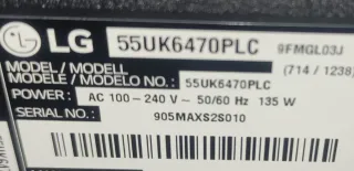 TV LED LG 55 UHD 4K HDR10+