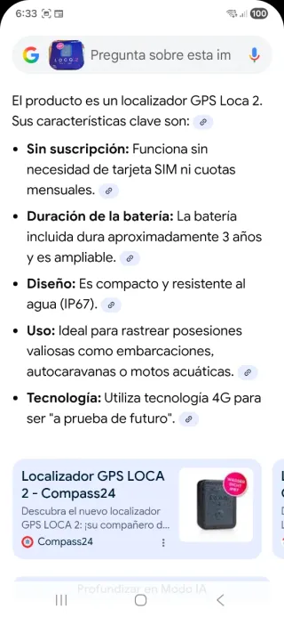 Localizador GPS LOCO.2. Sin cuotas ni suscripción.