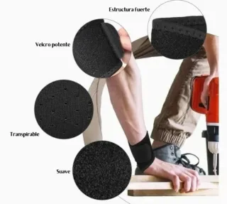 Muñequera Neopreno, ajustable y transpirable