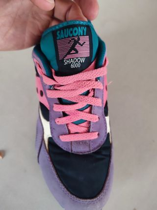 Zapatillas Saucony Shadow 6000 Morado Rosa
