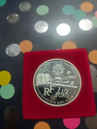 Moneda 1,5 euros Francia 2007 Vauban