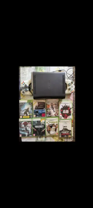 Xbox 360 120GB + 8 Juegos