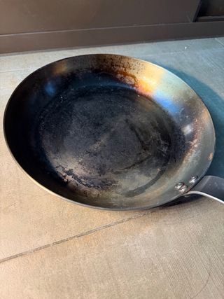 Sartén Hierro Natural Lacor Ferrum 24 cm