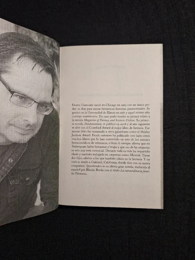 Daryl Gregory. La extraordinaria familia Telemacus