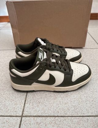 Nike Dunk Low Verde/Bianco