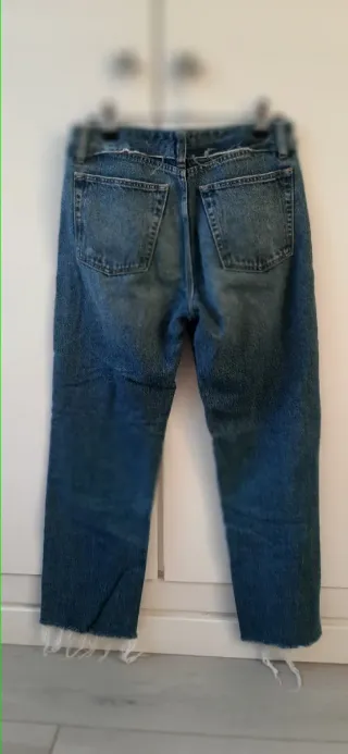 Pantalón Zara Tiro Alto