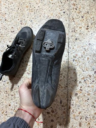 Zapatos ciclismo automáticos talla 43