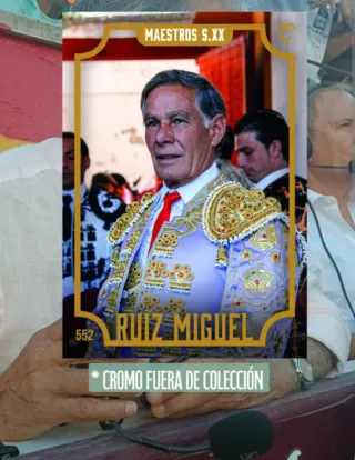 Taurocromos Maestro Ruiz Miguel Cromos S.XX