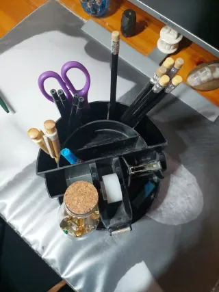 Organizador de escritorio giratorio