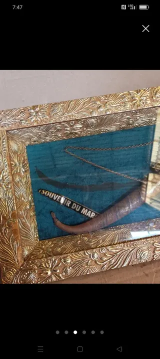Souvenir de Marruecos vintage