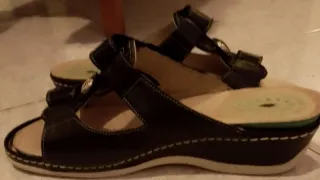 Ciabatte eleganti Melegance donna nere