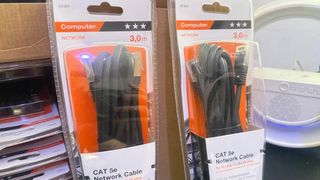 Lote 5 Cables Ethernet CAT 5e VIVANCO 3m