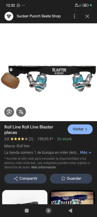 Patines Edea Esordio Blancos