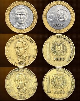 🇩🇴 Rep. Dominicana 🇩🇴 Lote monedas