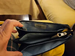 Estuche Pepe Jeans azul y marrón