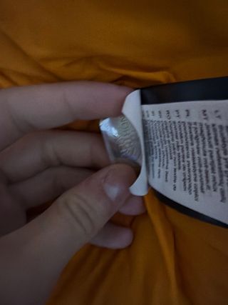 The North Face piumino marrone e arancione