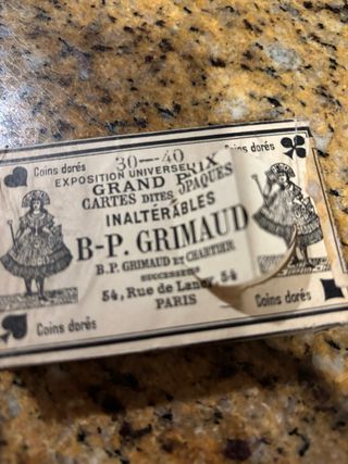 Naipes Grimaud B.P. Grand Prix