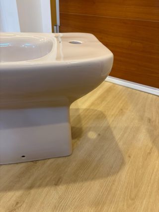 Bidé sanitario de cerámica