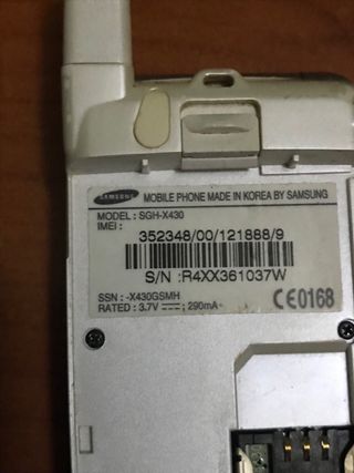 Samsung SGH X430 Vintage da collezione