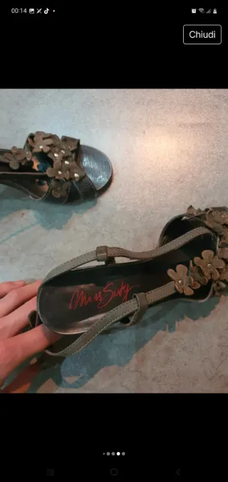 Sandali Miss Sixty con fiori