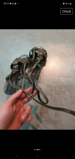 Sandali Miss Sixty con fiori