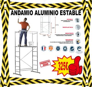 ESCALERAS Y ANDAMIOS DE ALUMINIO